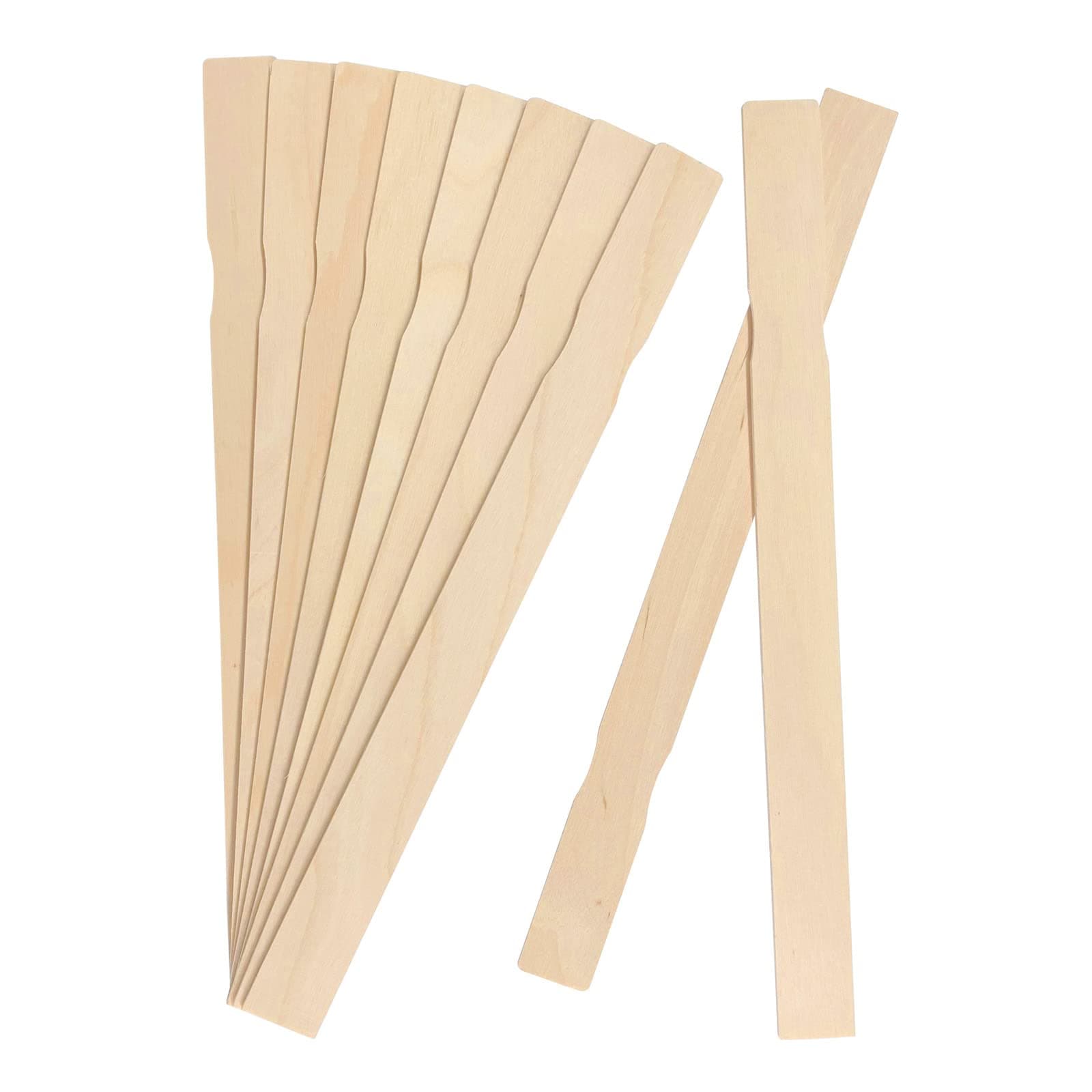 12 Inch Paint Sticks, 50 Pack Paint Stir Sticks, Wooden Paint Stirrers, Paint Stick for Mixing Epoxy and Resin