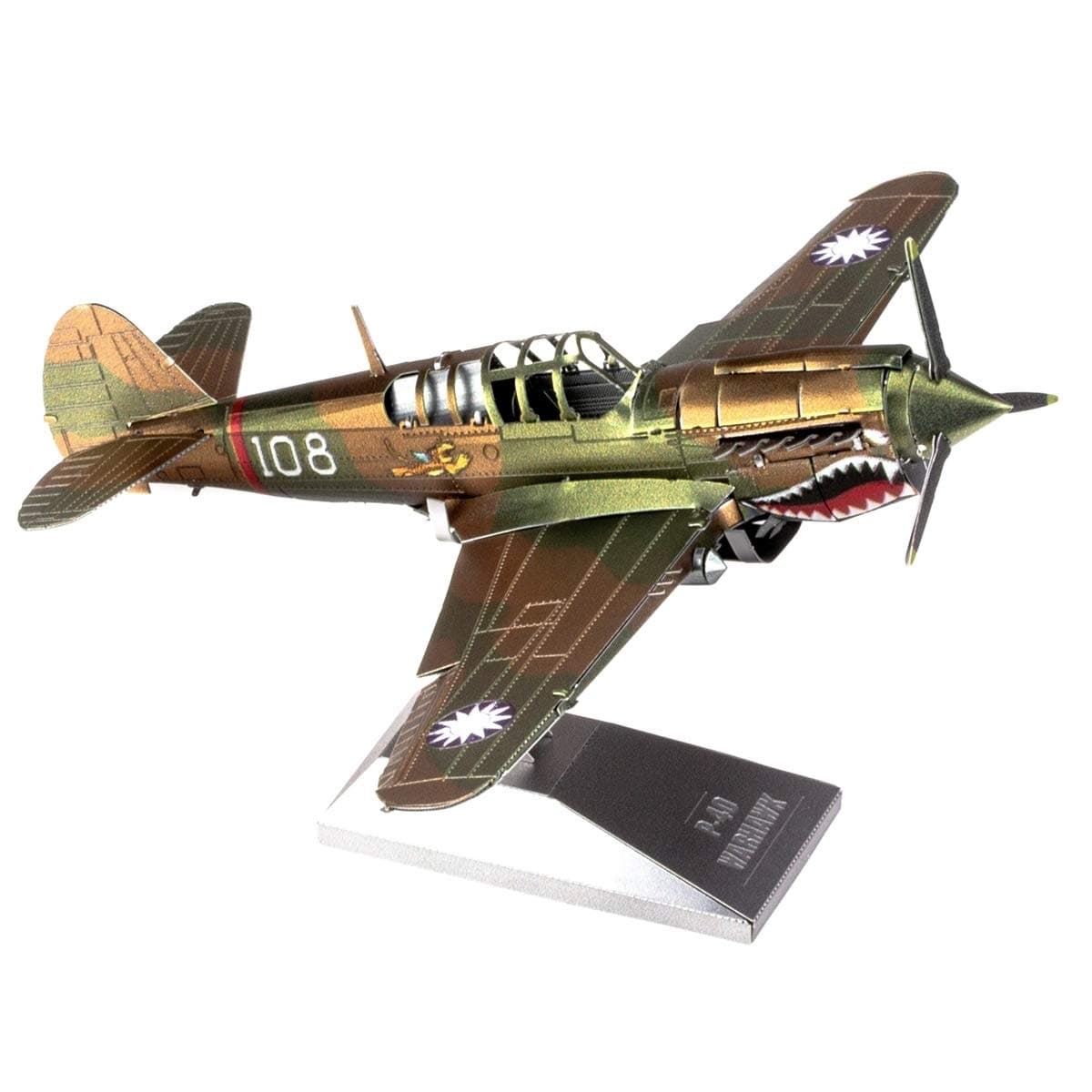 Fascinations Metal Earth P-40 Warhawk 3D Metal Model Kit