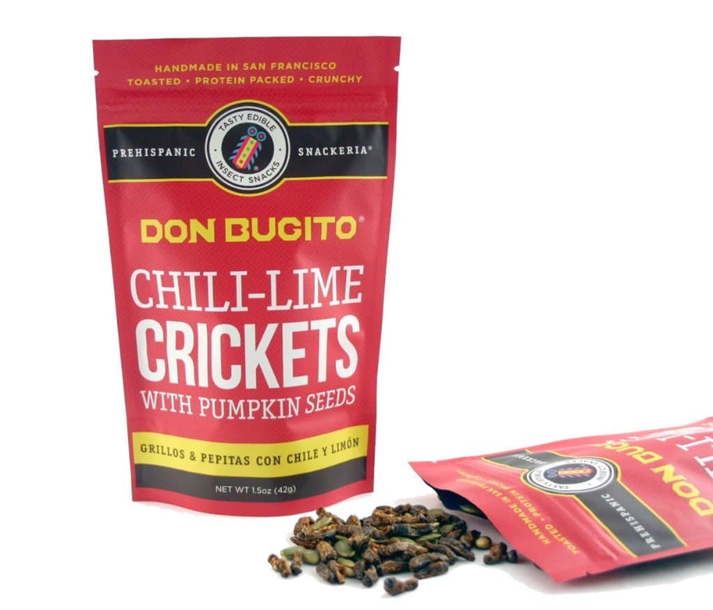 Planet-Friendly Edible Insect Protein Snacks (Chili-Lime Crickets)