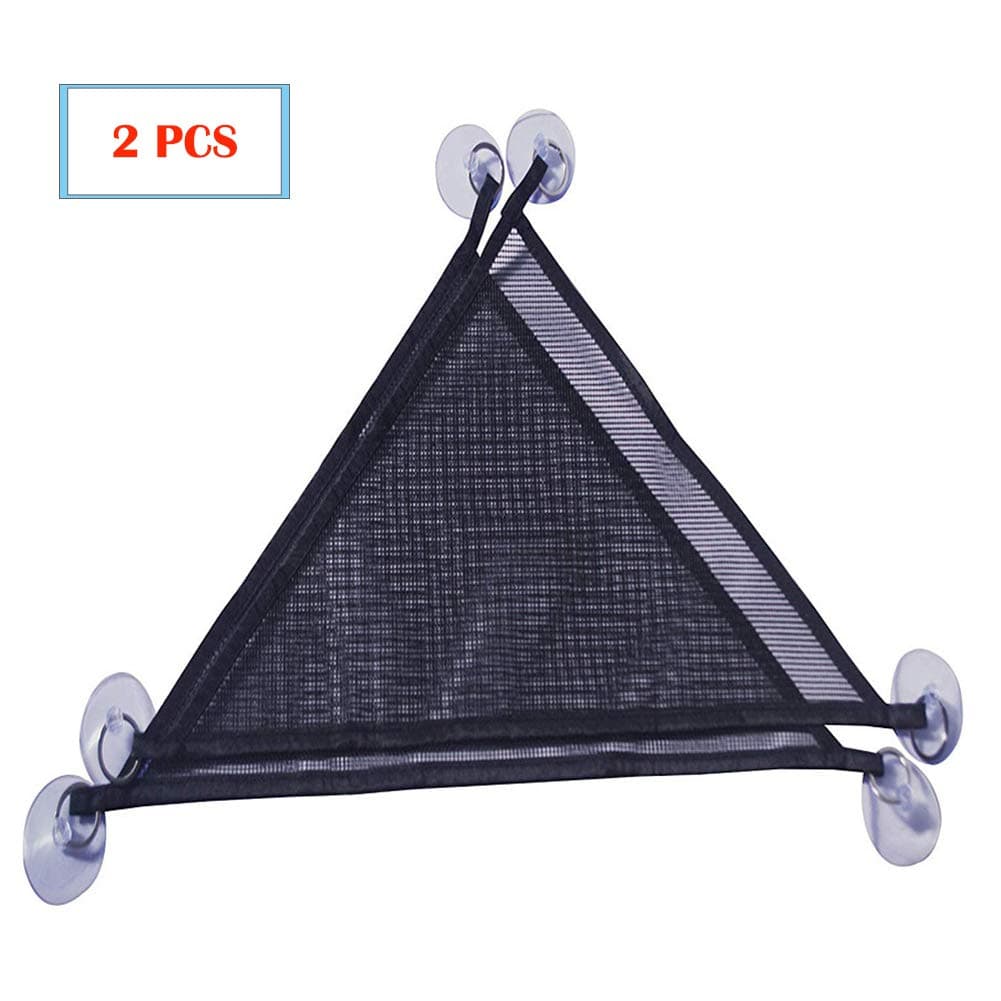 Orgrimmar 2 PCS Breathable Mesh Reptile Hammock,Triangular Hanging Net Reptile Hammock for Lizard,Gecko