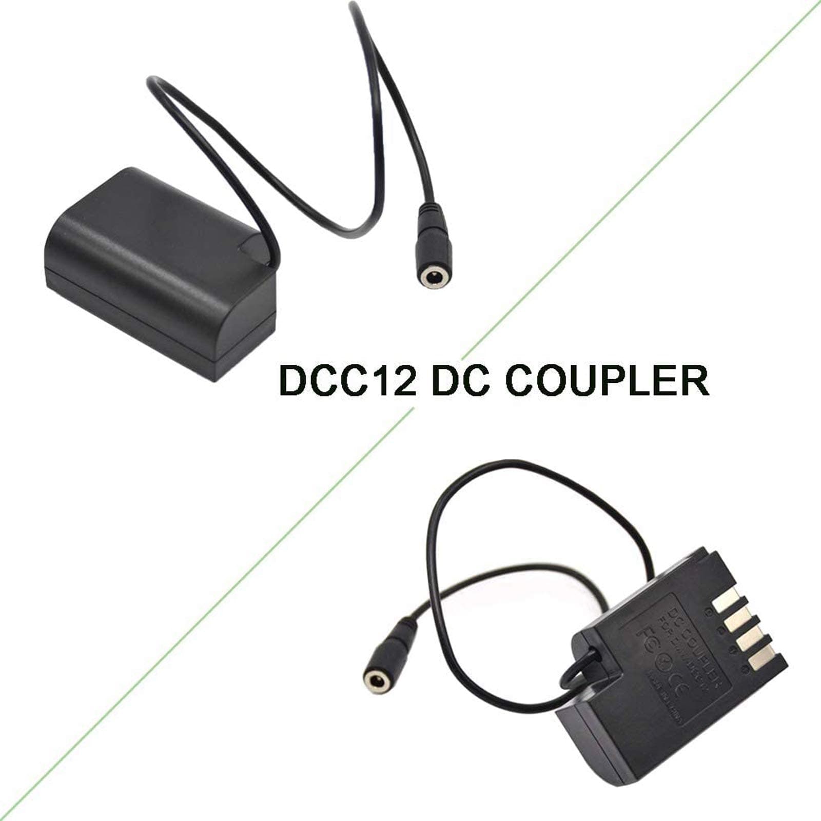 DMW-DCC12 DMW-AC8 AC Power Adapter DC Coupler Charger Kit Compatible with PANASONIC BLF-19 Battery LUMIX DMC-GH3 DMC-GH4 DMC-GH3K DMC-GH4K DC-GH5 and Sigma SDQ SDQH Digital Cameras