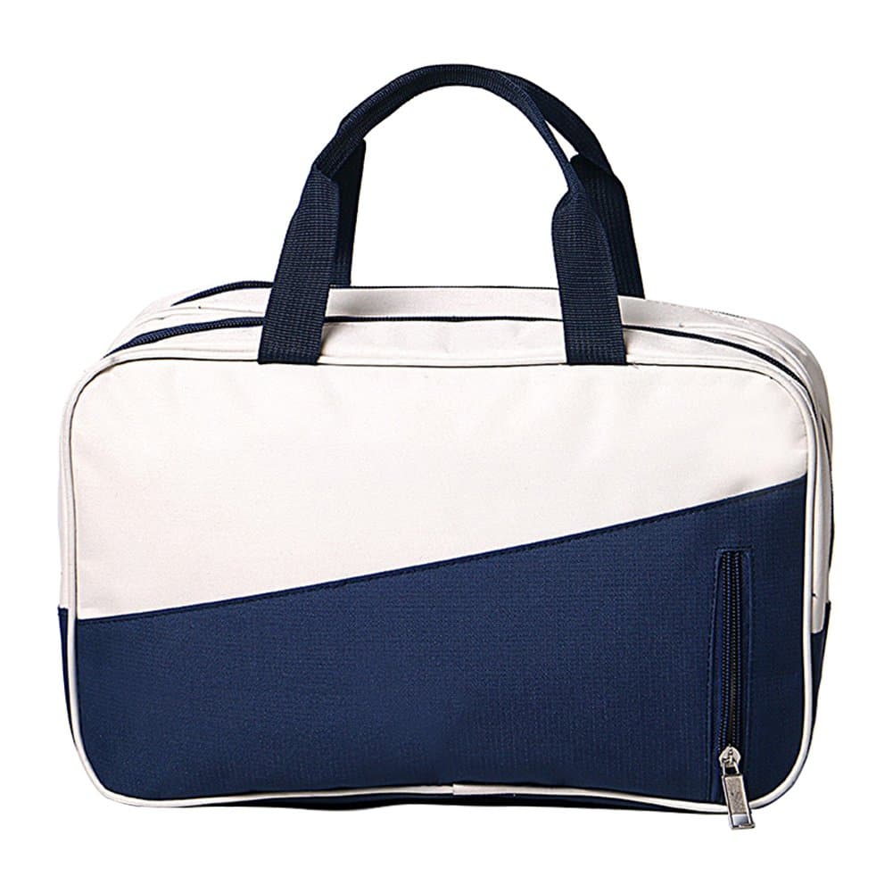 Versatile Travel Cosmetic Bag - Wet and Dry Separation Sports Fitness Package, Waterproof Multi-Functional Oxford Cloth Storage Bag, Hanging Traveling Toiletry Bag Organizer and Storage (Navyblue)