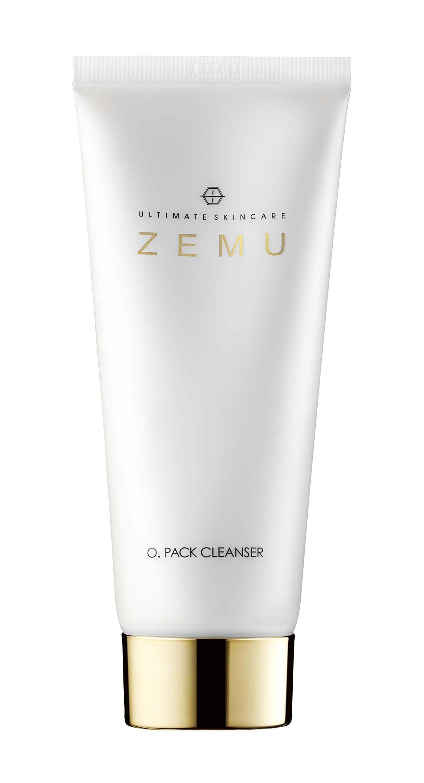 ZEMU O. Pack Gold Facial Cleansing Foam 5 oz, Made with New Zealand Natural Zeolite Mud, Korean Deep Cleansing & Hydrating Face Wash for Sensitive Skin, Irritation Free, Blackhead Removal