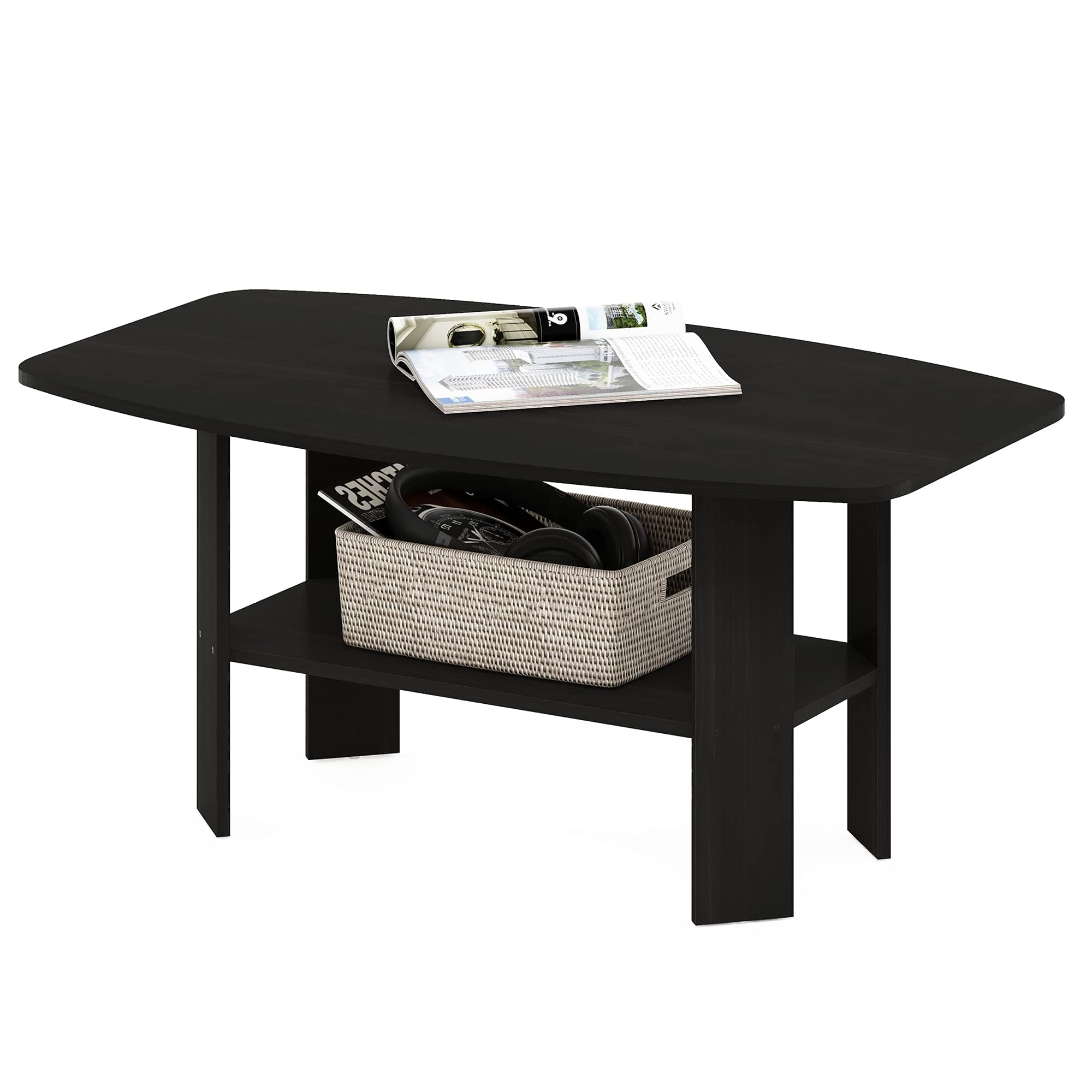 Furinno Simple Design Coffee Table, Espresso