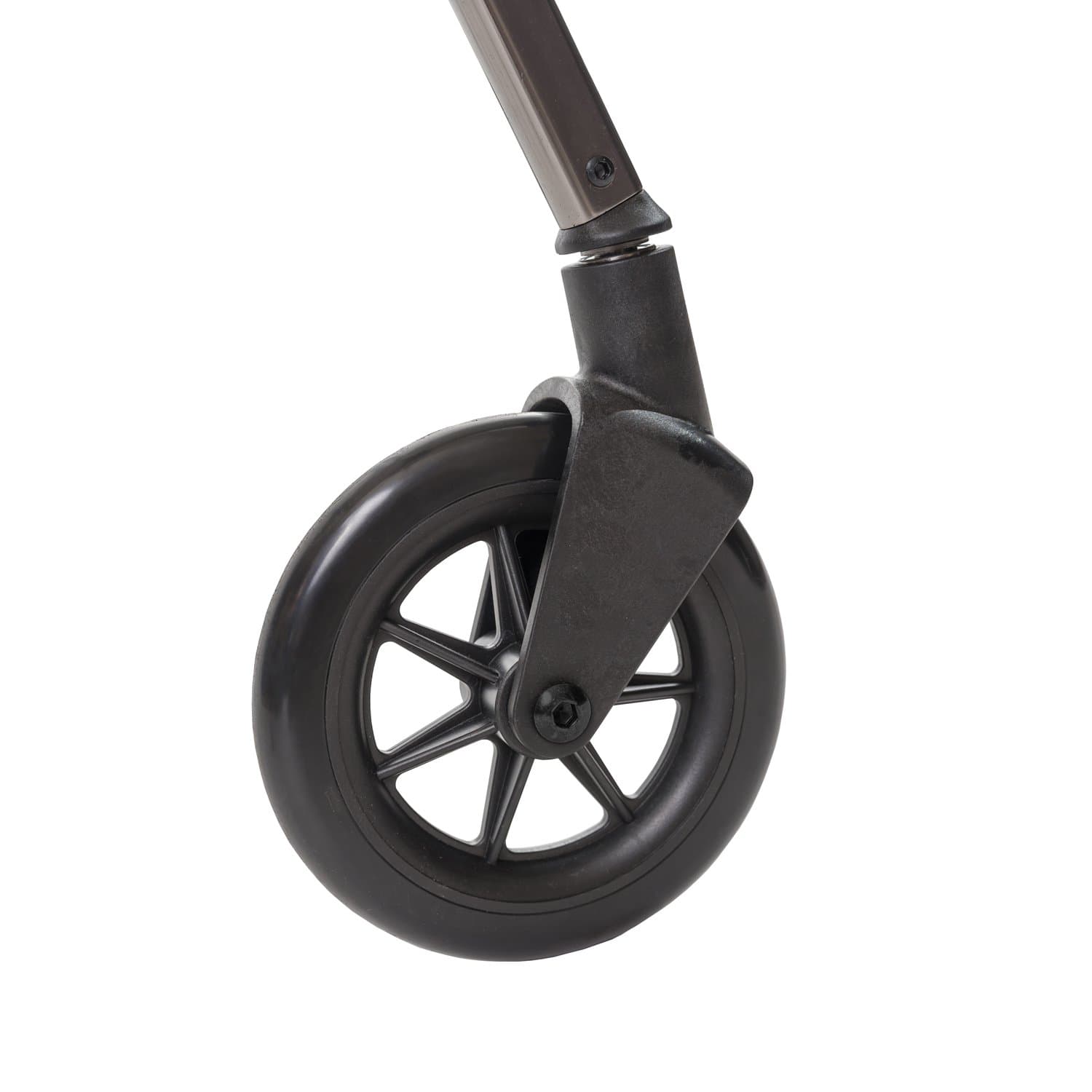 Stander Swivel Front Wheel Kit, 6-Inch Replacement Rolling Walker Wheels for Adults, Seniors, and Elderly, Compatible Stander's Wonder-Rollator and Wonder-Rollator-Plus, Set of 2