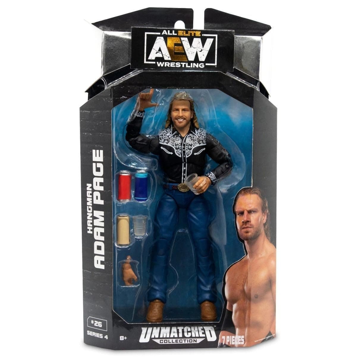 Hangman Adam Page Unmatched Collection Series 4 Action Figure