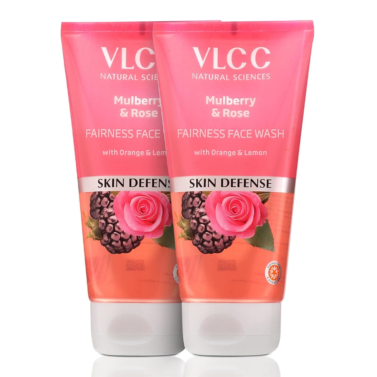 Mulberry and Rose Face Wash | Gently Cleanses Dust, Oil & Pollutants | Helps Reduce Dark Spots | Enhances Skin Complexion | 5.07 Fl Oz/150 ml Each (Pack of 2)