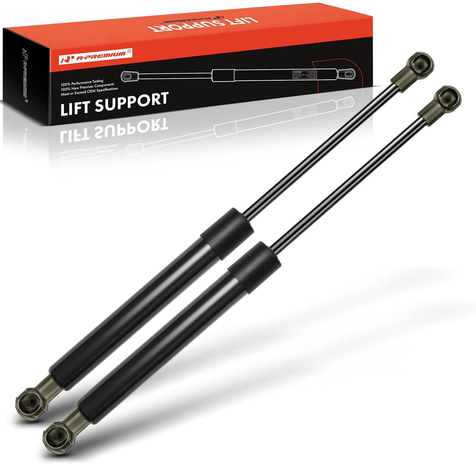 A-Premium Front Hood Lift Supports Struts Shocks Compatible with Select BMW Models - E39 Series: 525i 530i 2001-2003, 528i 1997-2000, 540i 1997-2003, M5 2000-2003 (2PC Set)