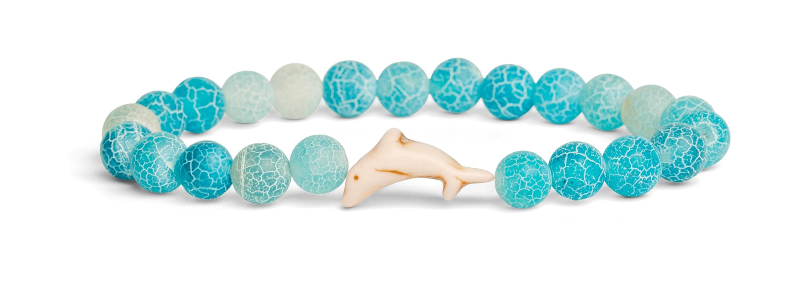 Fahlo Dolphin Tracking Bracelet, Elastic, supports FIU Marine Conservation, one size fits most for Men and Women