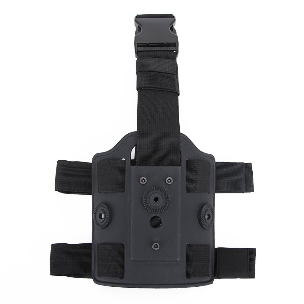 Tactical Drop Leg Platform Tactical Leggings Device Thigh Pistol Holster With Adjustable Dual Strap Leg