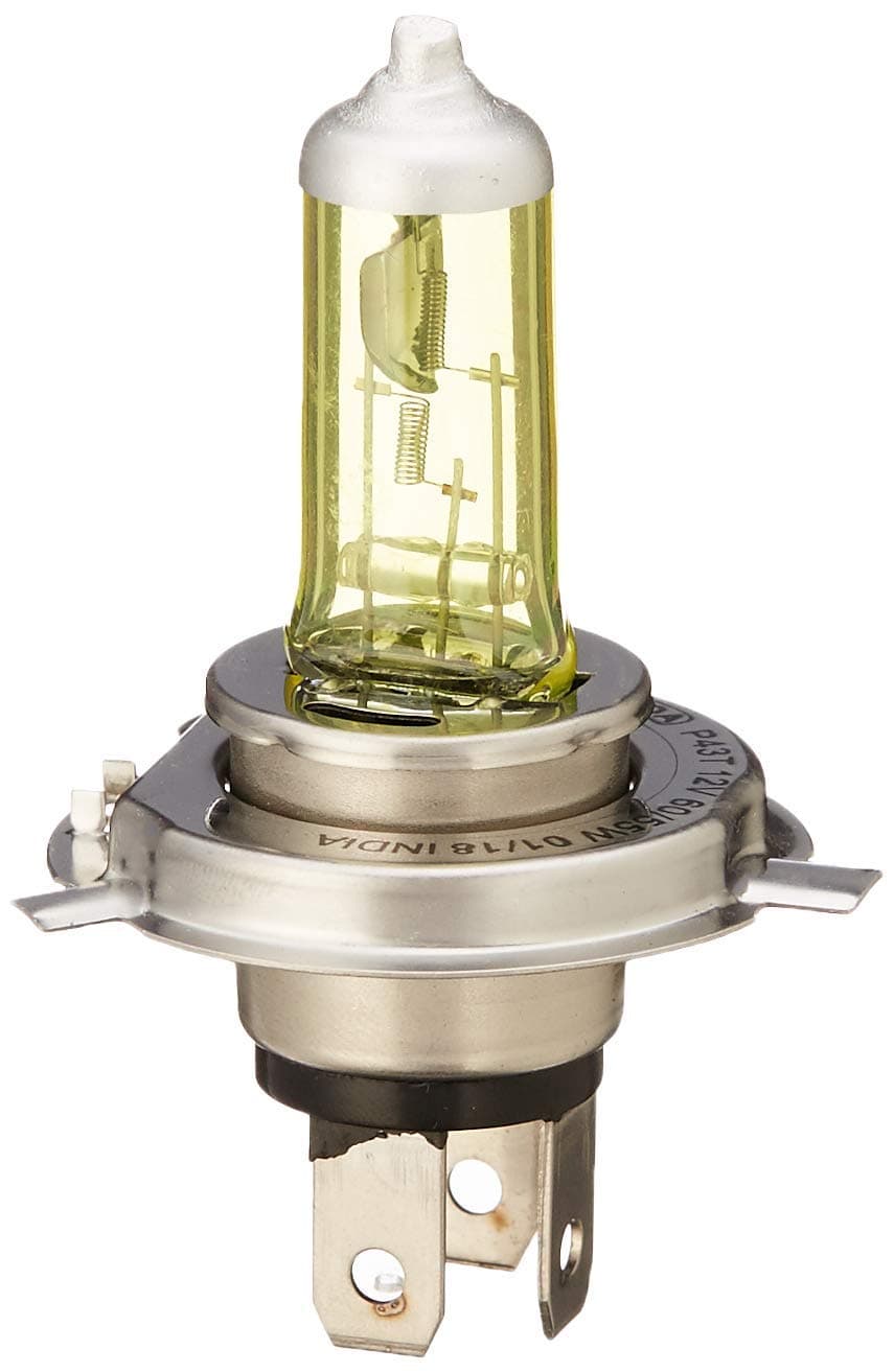 - H4-5033 H4 12V 60/55W Ultimate Yellow-Head Light All Weather Halogen Bulb Quartz Glass - Pack of 1