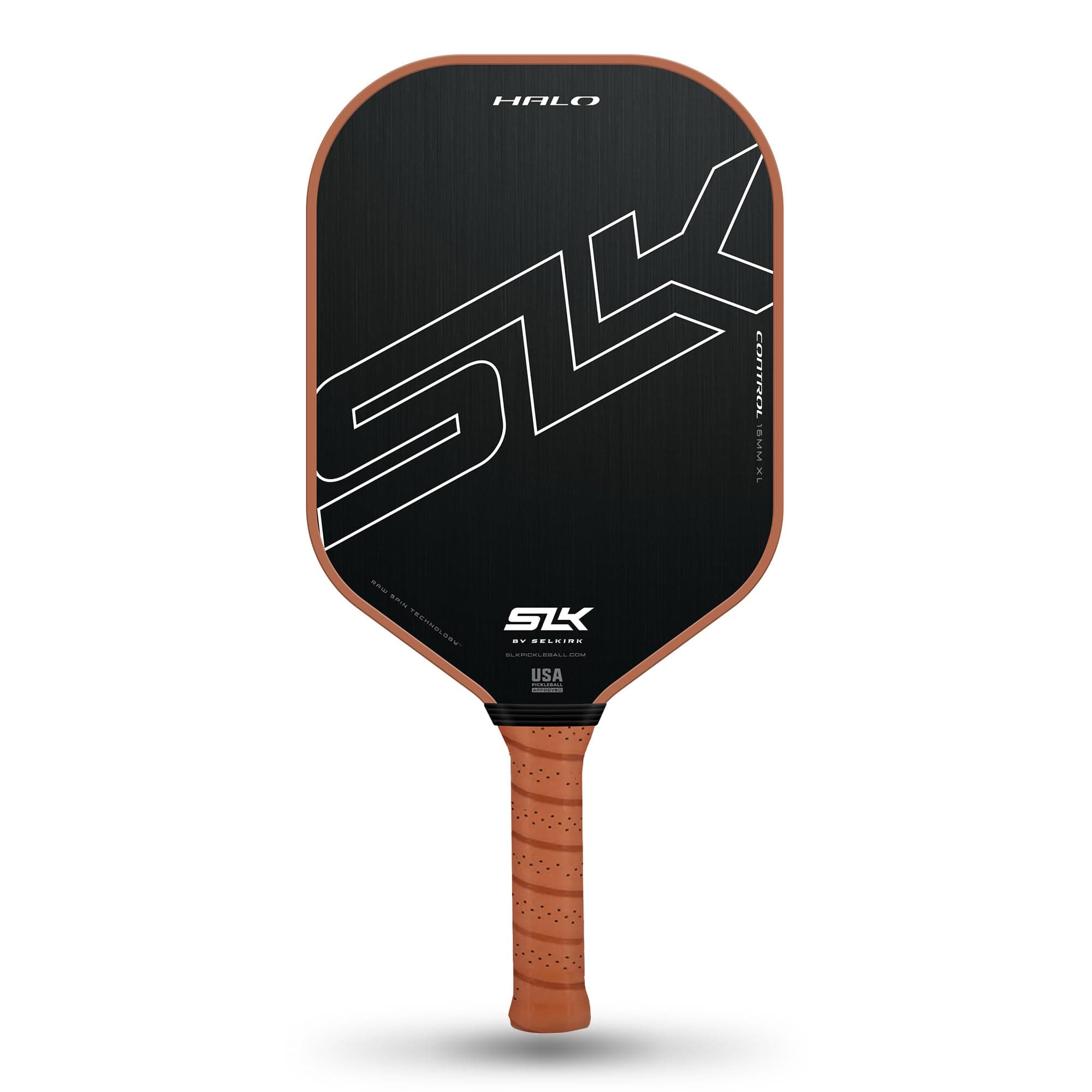 Selkirk SLK Halo Control & Halo Power Pickleball Paddle | Raw Carbon Fiber Pickleball Paddle with a Rev-Core Power Polymer Core | The Pickleball Paddle Designed for Ultimate Spin & Consistency