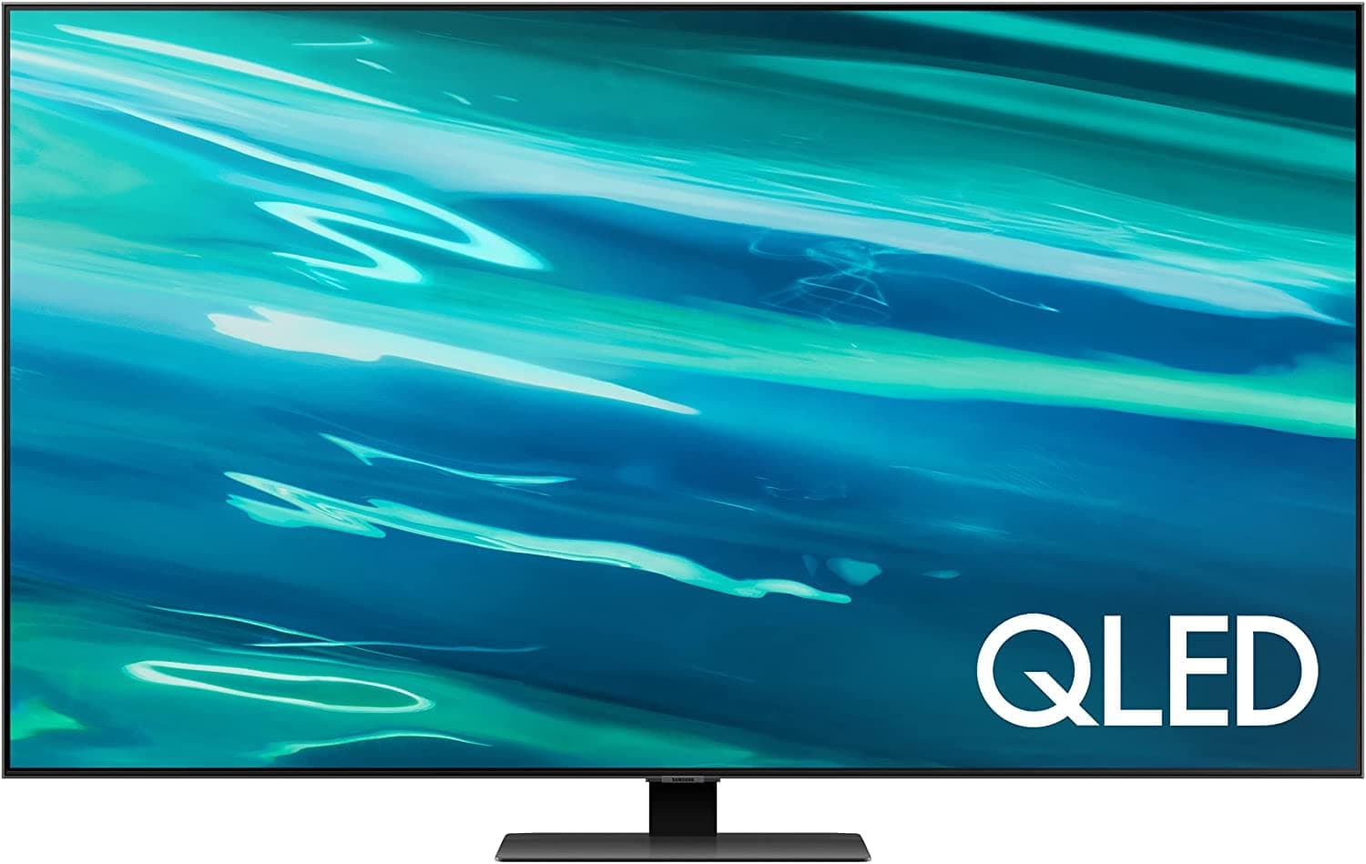 Samsung 65 Inch Q80A QLED 4K Smart TV (2021) - HD QLED TV With Wide Viewing Angle Boundless Screen, Alexa Built In, Smart TV Streaming, 100% Colour Volume Picture, Ultrawide Game View, QE65Q80AATXXU