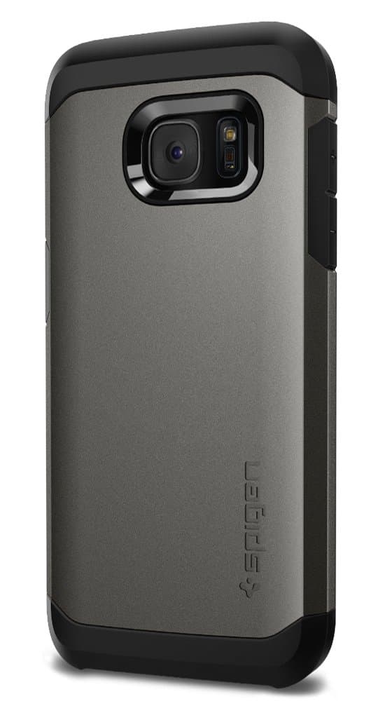 Spigen Tough Armor Designed for Samsung Galaxy S7 Case (2016) - Gunmetal