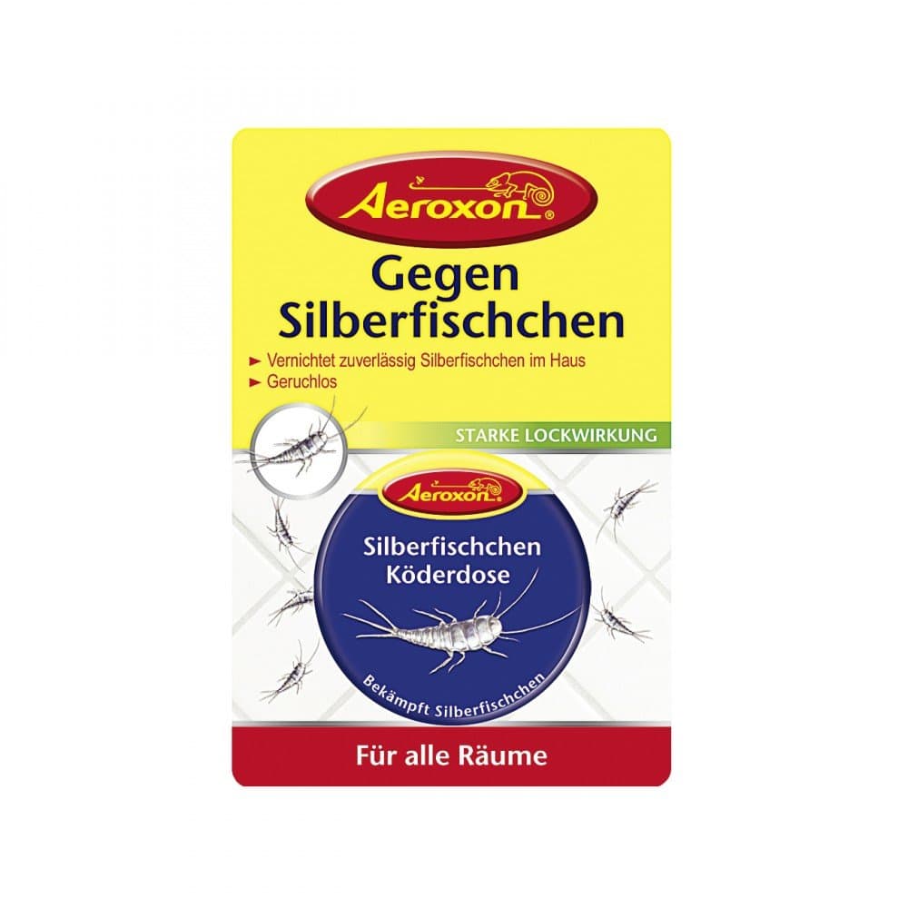 Aeroxon 21443 Silverfish Bait Station Multi-Colour, 18x13x4 cm