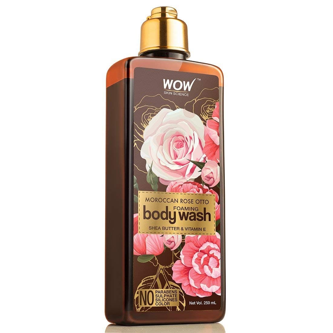 WOW Skin ScienceMoroccan Rose Otto Body Wash |250 ml | Maximum Hydration for Smooth | Healthier, Softer Skin for Men, Women, Teen - for Dry Skin Relief
