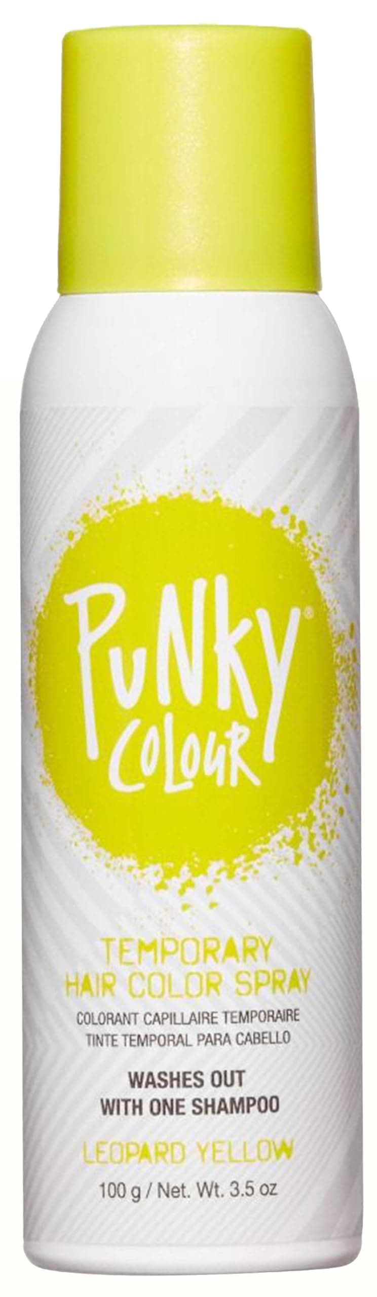 Temporary Hair Color Spray – Leopard Yellow, Instant Vivid Temporary Hair Dye for Women, Wash Out, Hair-Color Spray, 3.5 oz