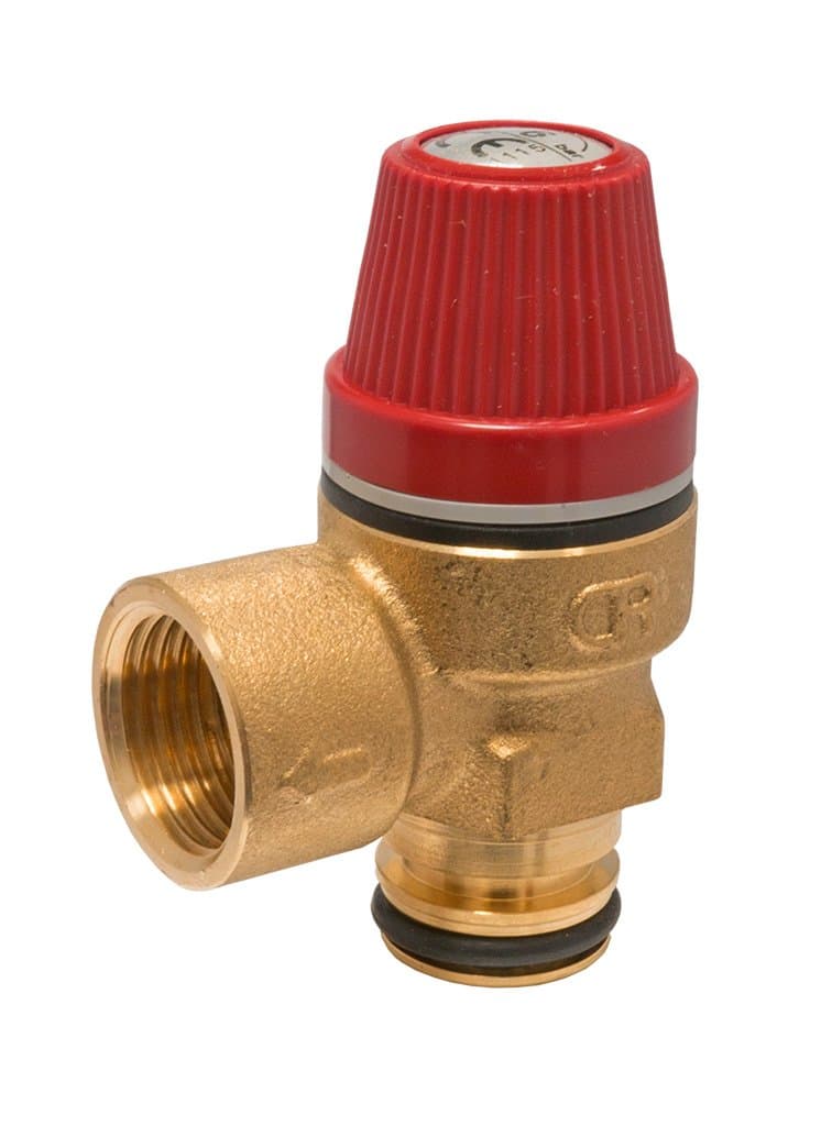 Caleffi 6 Bar Pressure Relief Push Fit O-Ring Type - 312007CST