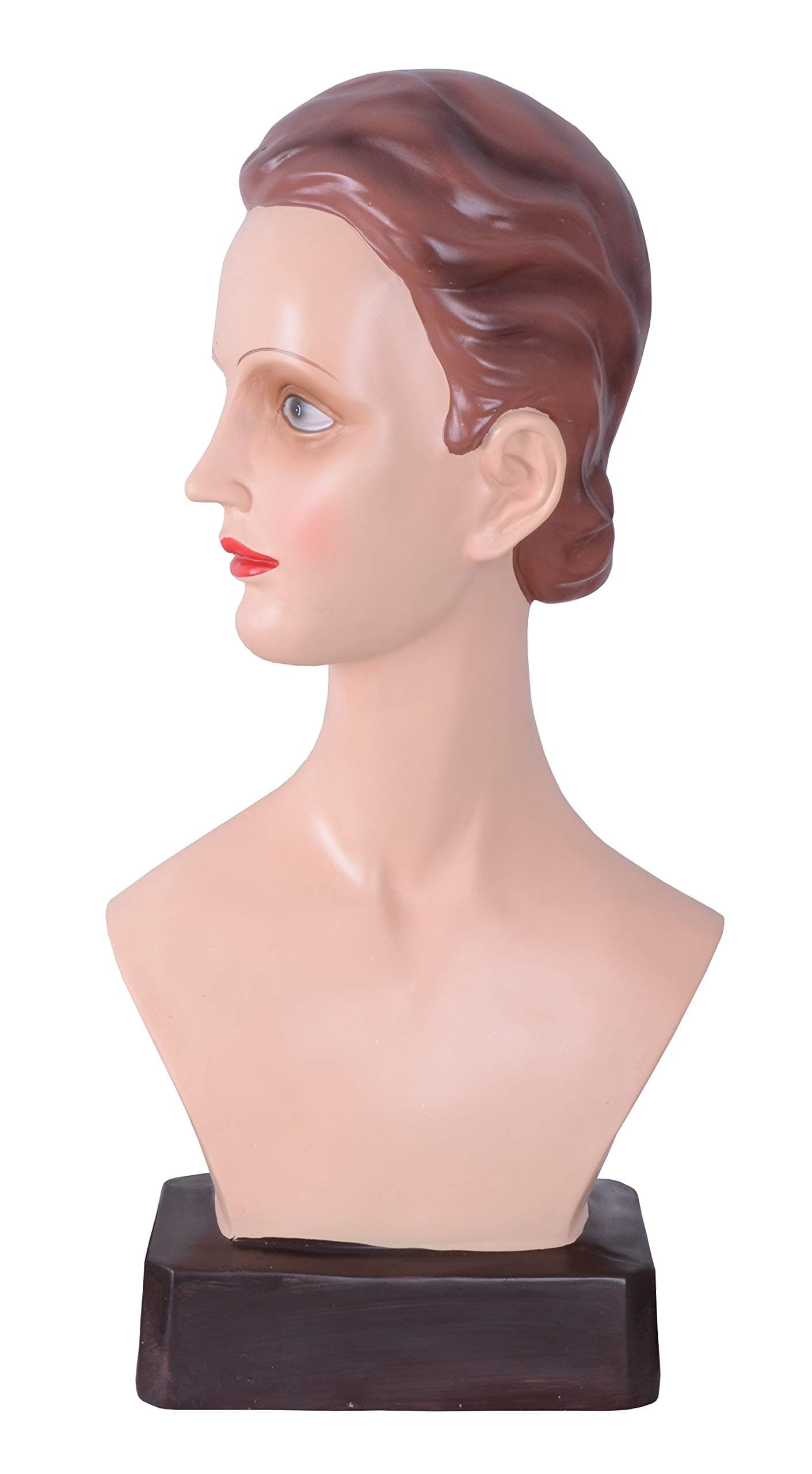 modebüste in the Art Deco woman's head shop window Bust Model Head Like 1920 Palazzo Exclusive