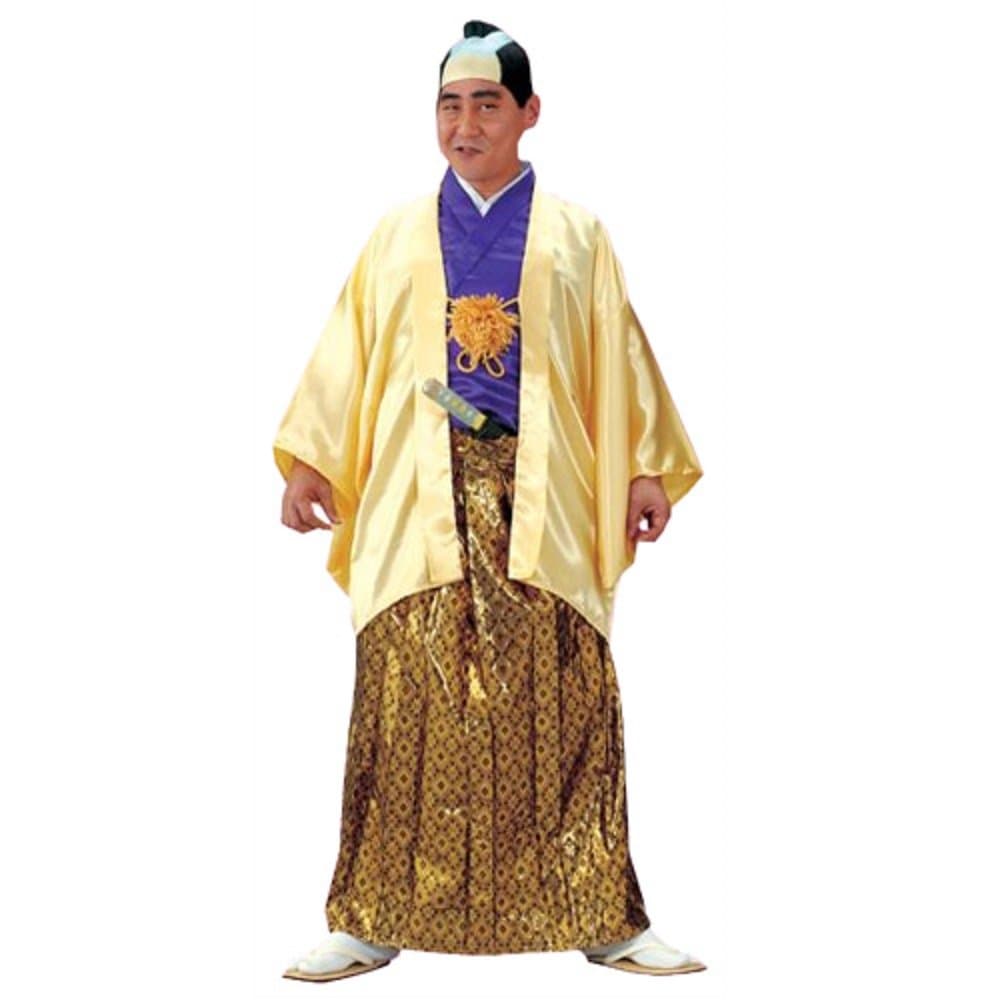 Lord Samurai of Edo -- Shogunate Era -- Men's Standard Size Costume