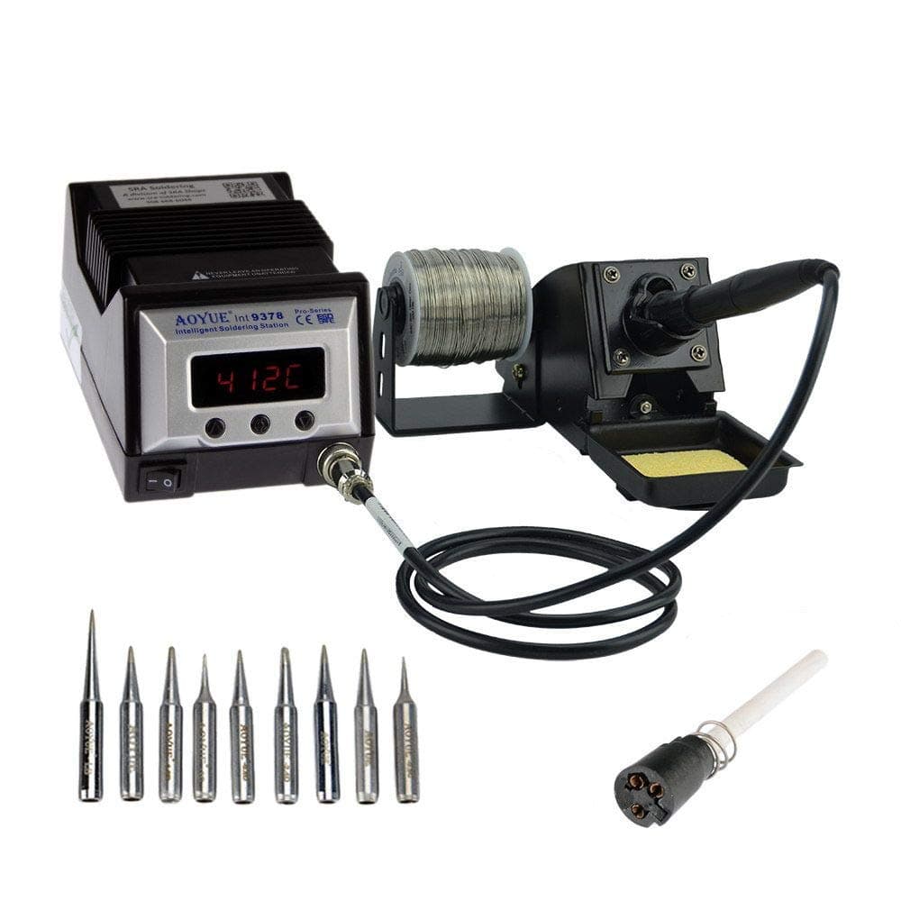 Aoyue 9378 Pro Series 60 Watt Programmable Digital Soldering Station