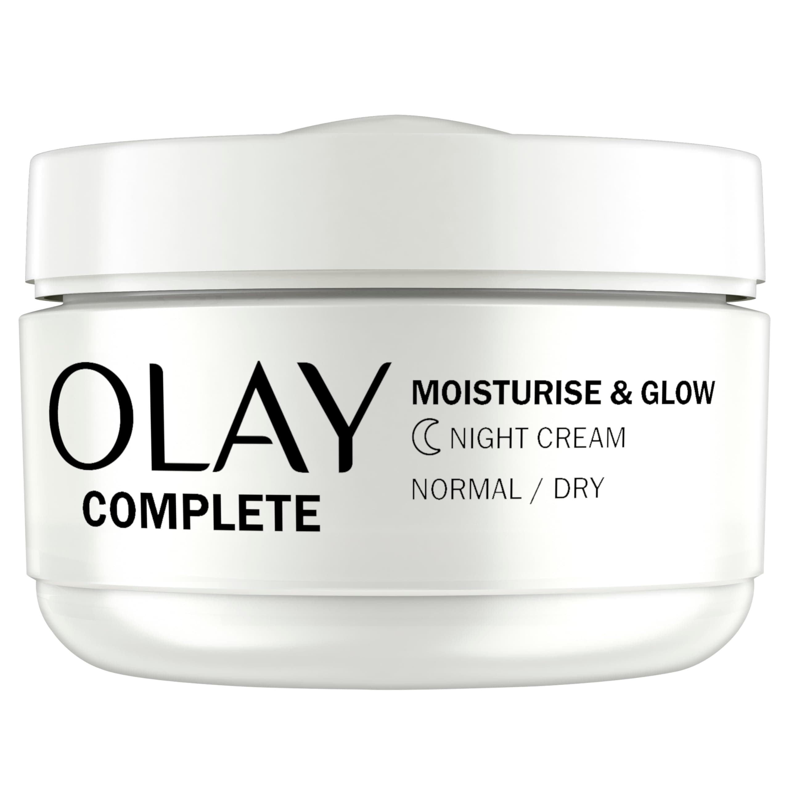 Olay Complete Moisturise & Glow Night Cream, For Beautiful, Healthy Glowing Skin In Just 1 Night, 50ml