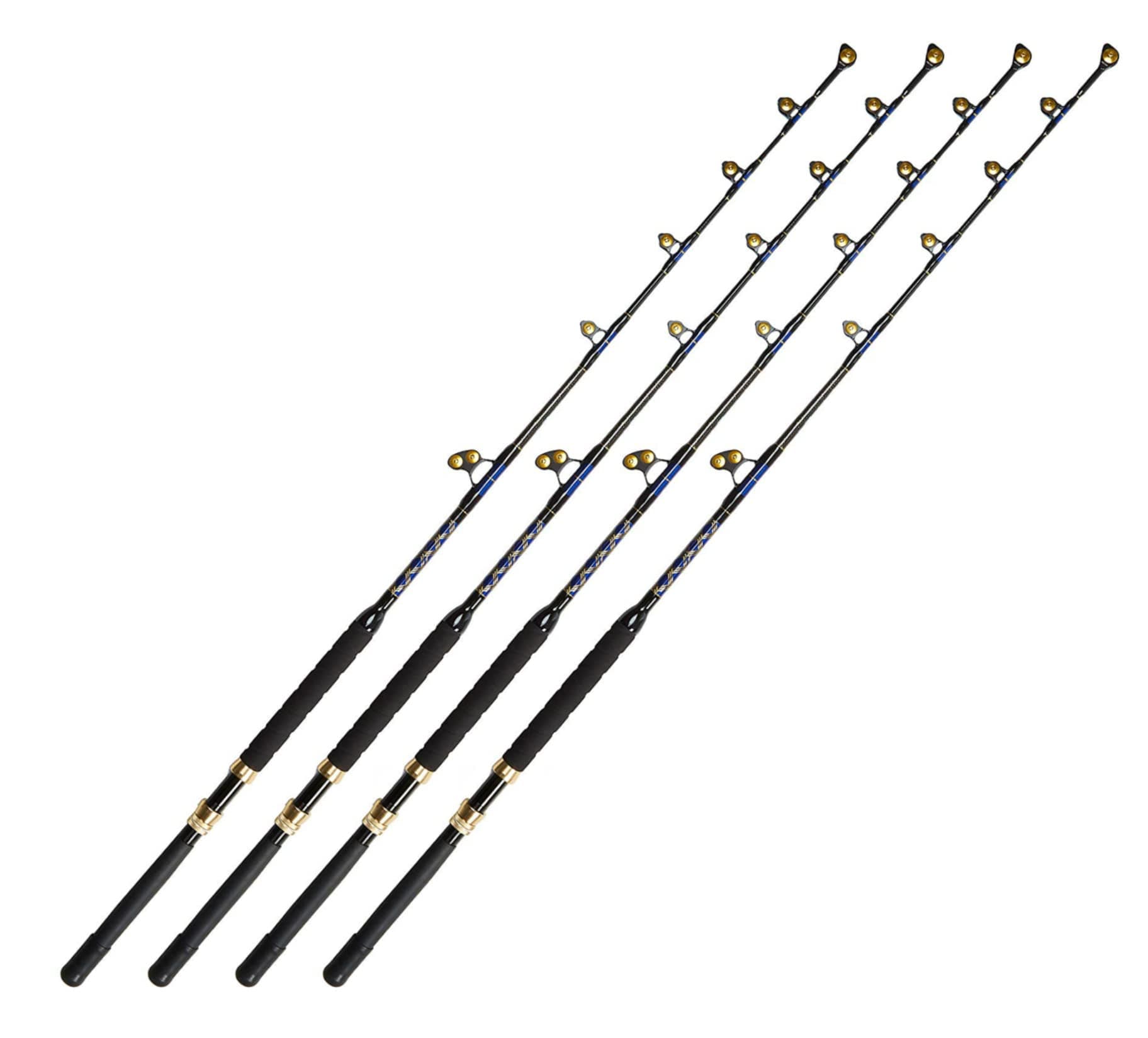 Carbon Fiber Venom PRO 20-40LB Tournament for Penn Shimano Set of 4