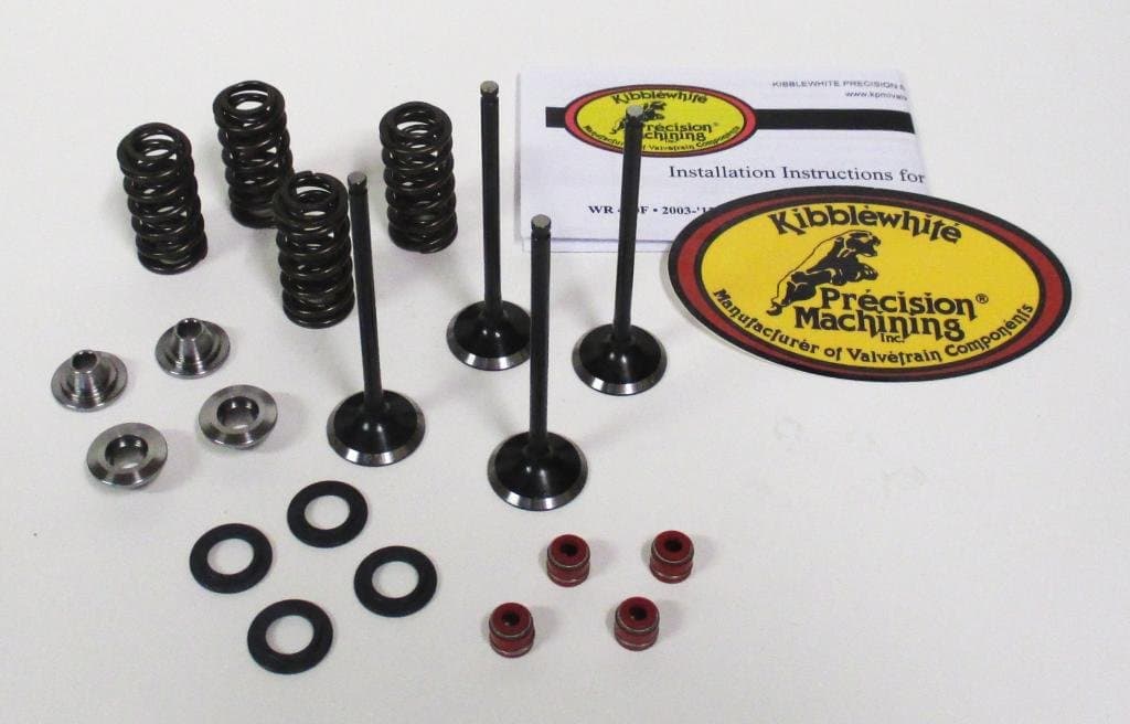 Kibblewhite Intake and Exhaust Valves and Spring Kit Polaris RZR 800 11-14
