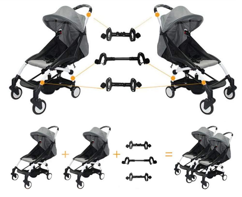��Saki Baby Zen YOYO YOYA Twin Stroller Connector for Universal Fits Umbrella. 2 Single Strollers into a Double Stroller