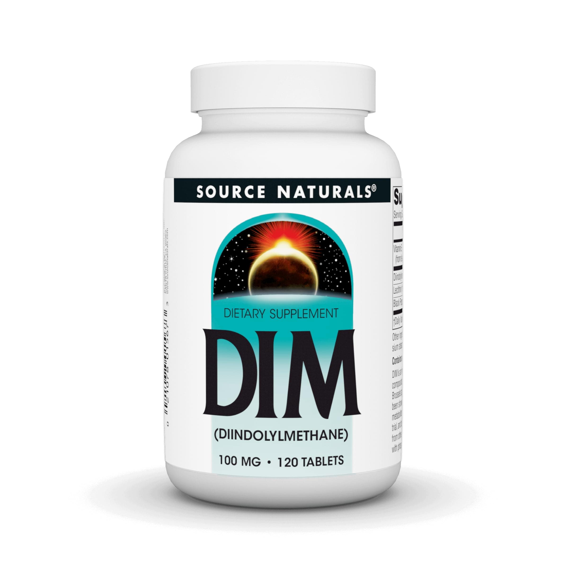 Source Naturals - Dim Diindolylmethane 100 Mg. 120 Tablets 105061