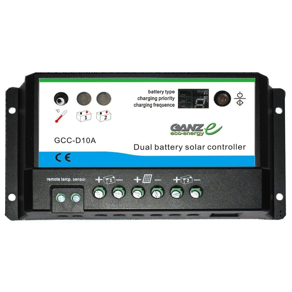 GCC-D10A 10 Amp Dual Charge Controller