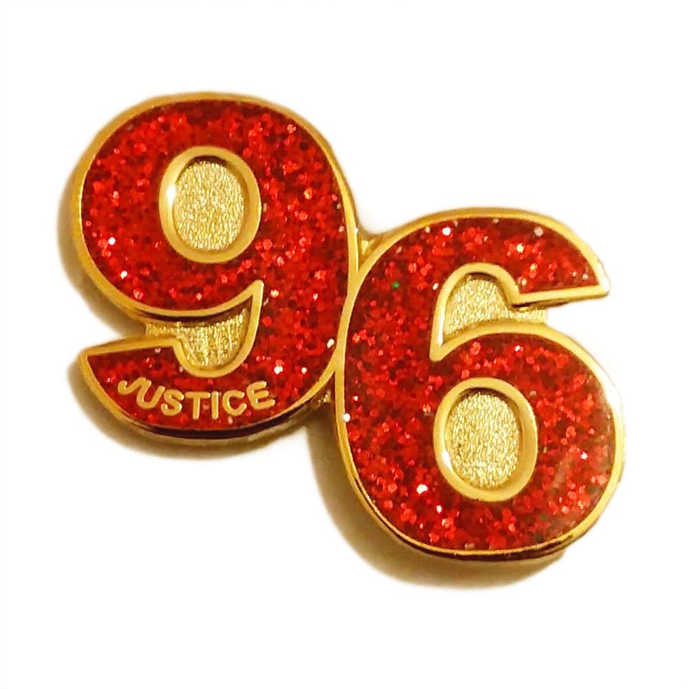 MDEO Liverpool Pin Badge Selection Justice For 96