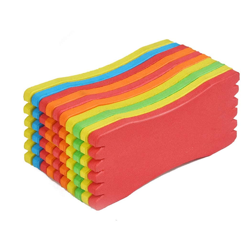 Fishing Leader line Holder Foam Board Snelled Hook Keeper Pack of 10