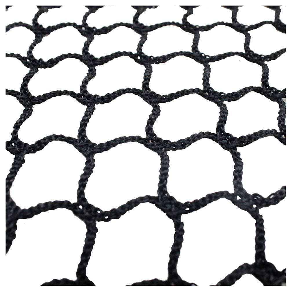 NAKAN Children Balcony Safety Net, Black Protective Stair Rail Nets for Kids Pets, Railing Banister Security Guard Mesh Net, Anti-Fall Stairway Net (Size : 1x2m(3x6ft))