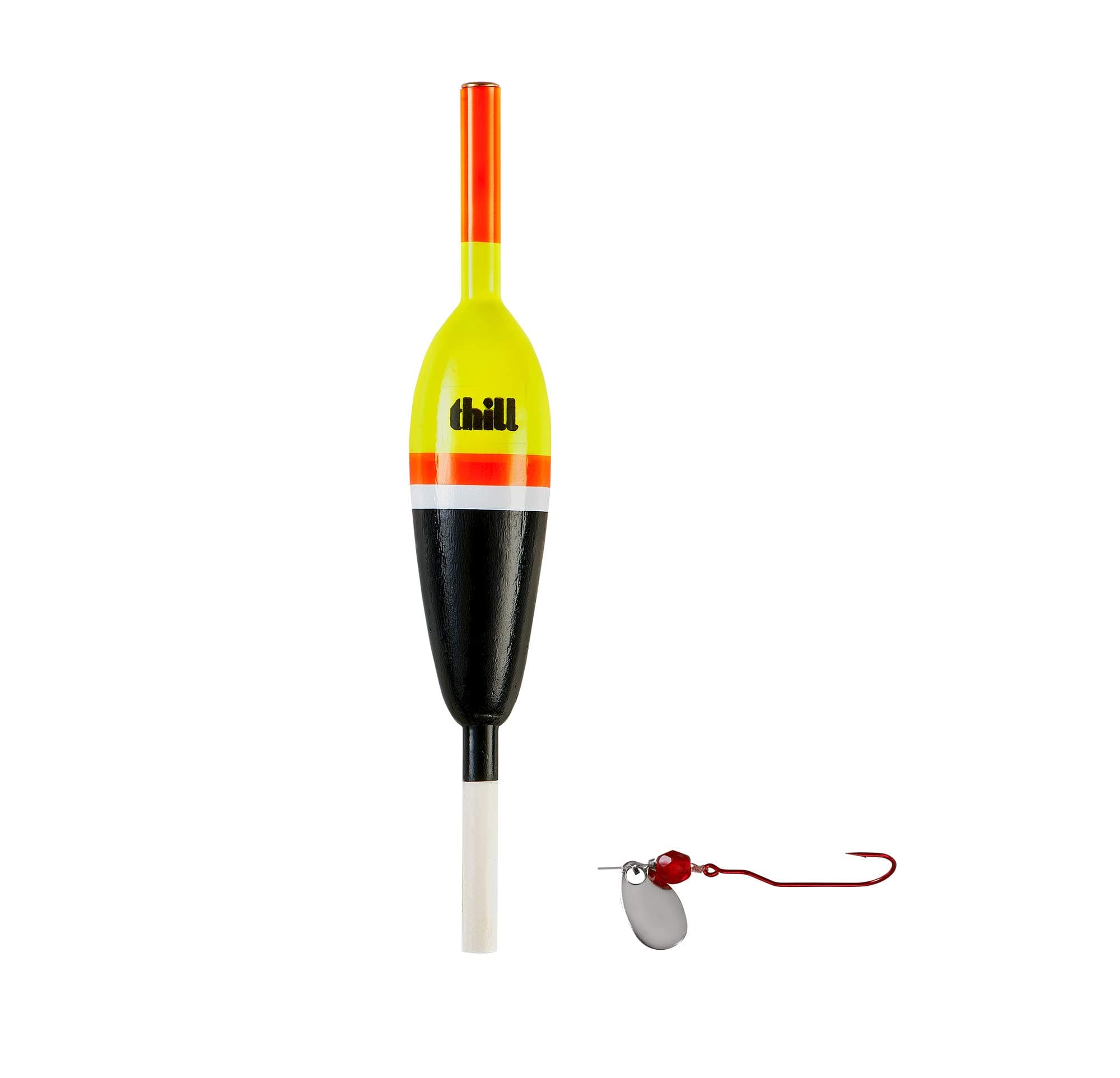 Thill Pro Series Slip Bobber Rigs Premium Fishing Float and Jig Kit - Includes Lindy Snell with Swivel and Spinner Blade and Bobber Bug Jig or Tru-Turn Hook