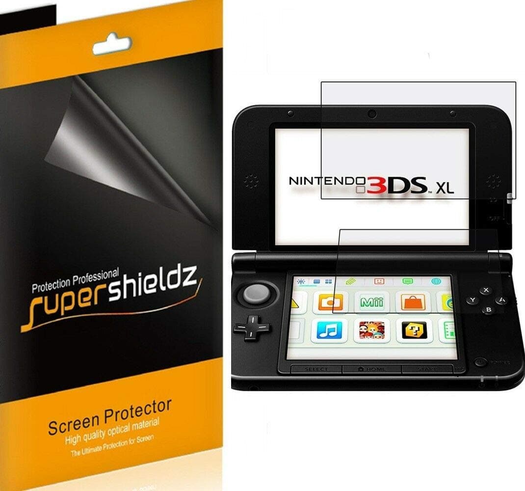 (3 Pack) Designed for Nintendo 3DS XL Screen Protector, 0.23mm High Definition Clear Shield (PET)
