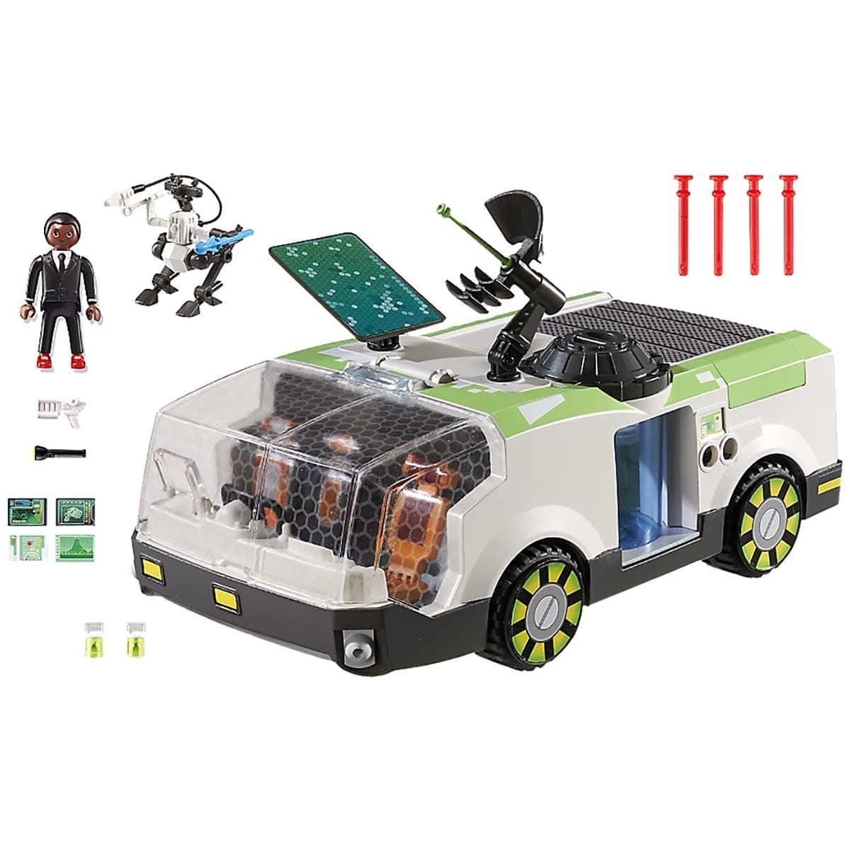 6692 Super 4 Techno Chameleon with Gene, Fun Imaginative Role-Play, PlaySets Suitable for Children Ages 4+