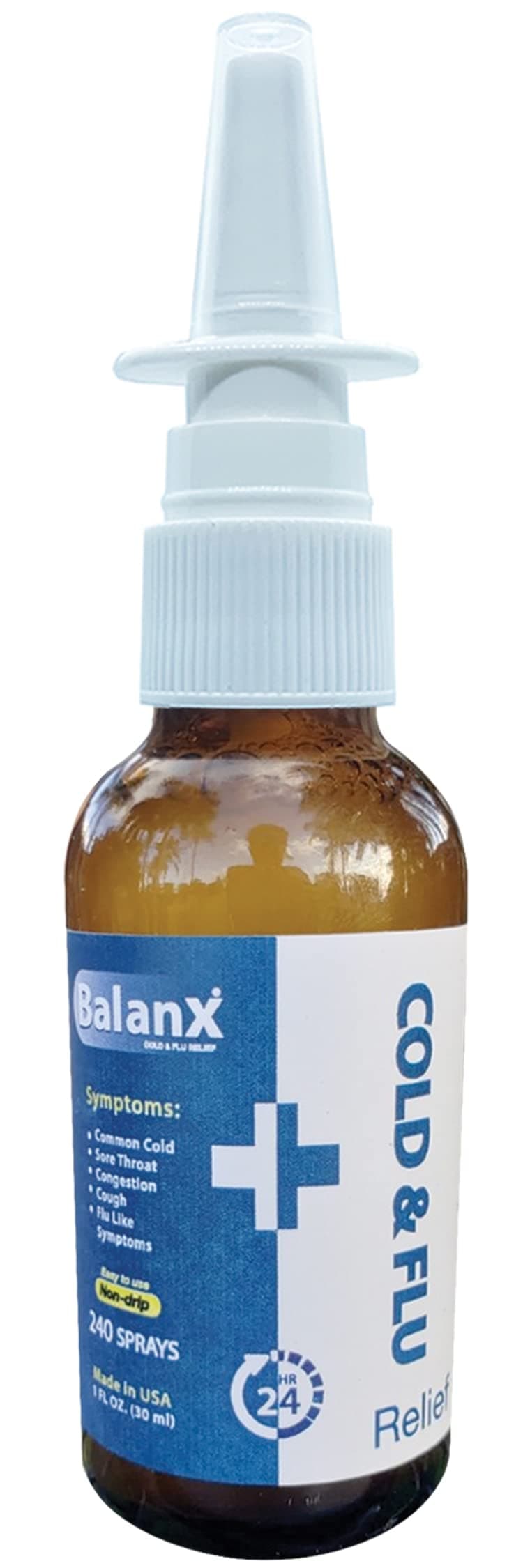 is Now BalanX Cold & Flu Relief - Helps Eliminate Virus, Cough, Sinus, Mucus, Congestion, Sore Throat, Cold Treatment, Boost Immune System, Virus Protection, Medicine, Made in USA