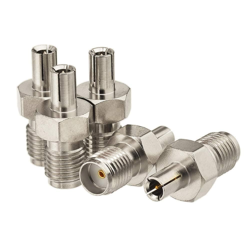 Bingfu SMA Adapter TS9 Male to SMA Female 4G Aerial Adapter 5pcs for WIFI Homematic Bluetooth GSM GPS Wireless Ham Radio Mobile Hotspots Router Modem