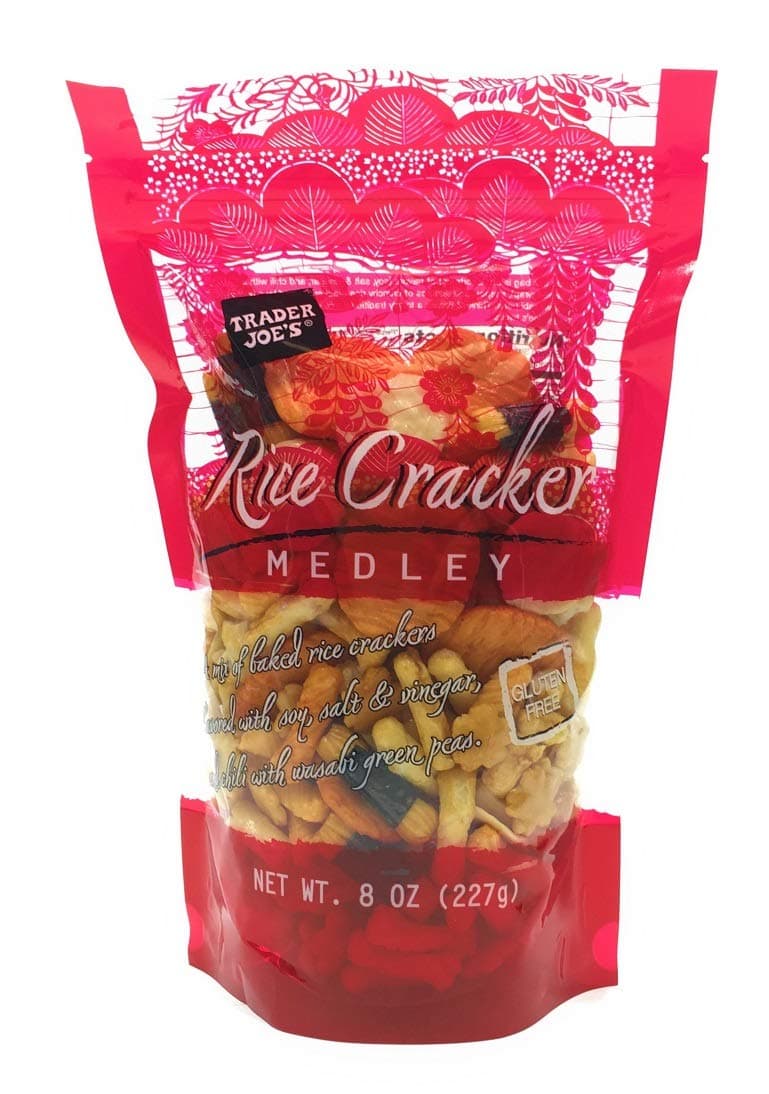 Trader Joe's Rice Crackers Medley 8 oz. (8 oz. - 1 bag)
