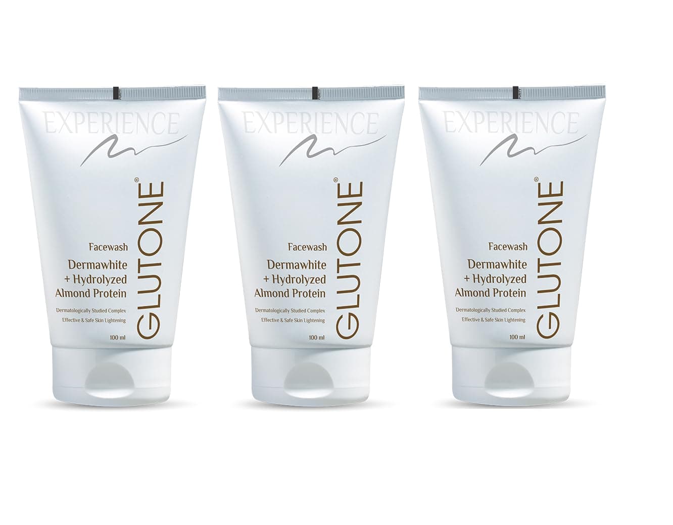 Face Wash| Glow & Radiance Face Wash| With Fruit Extracts| Enriched Hydrolyzed Almond Protein| Sugar-Based Formula| 100ml (Pack of 3)