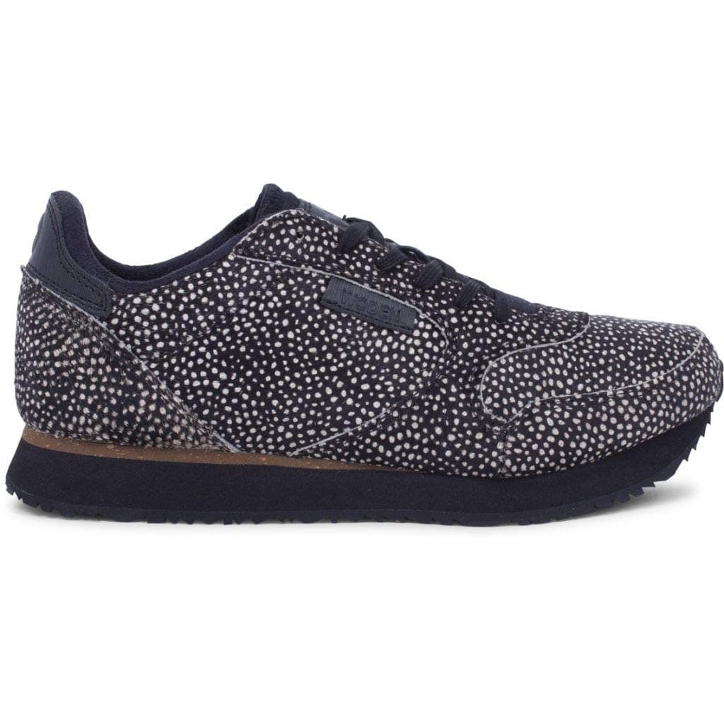 Woden Ydun Pony Trainers in Black Dalmatian