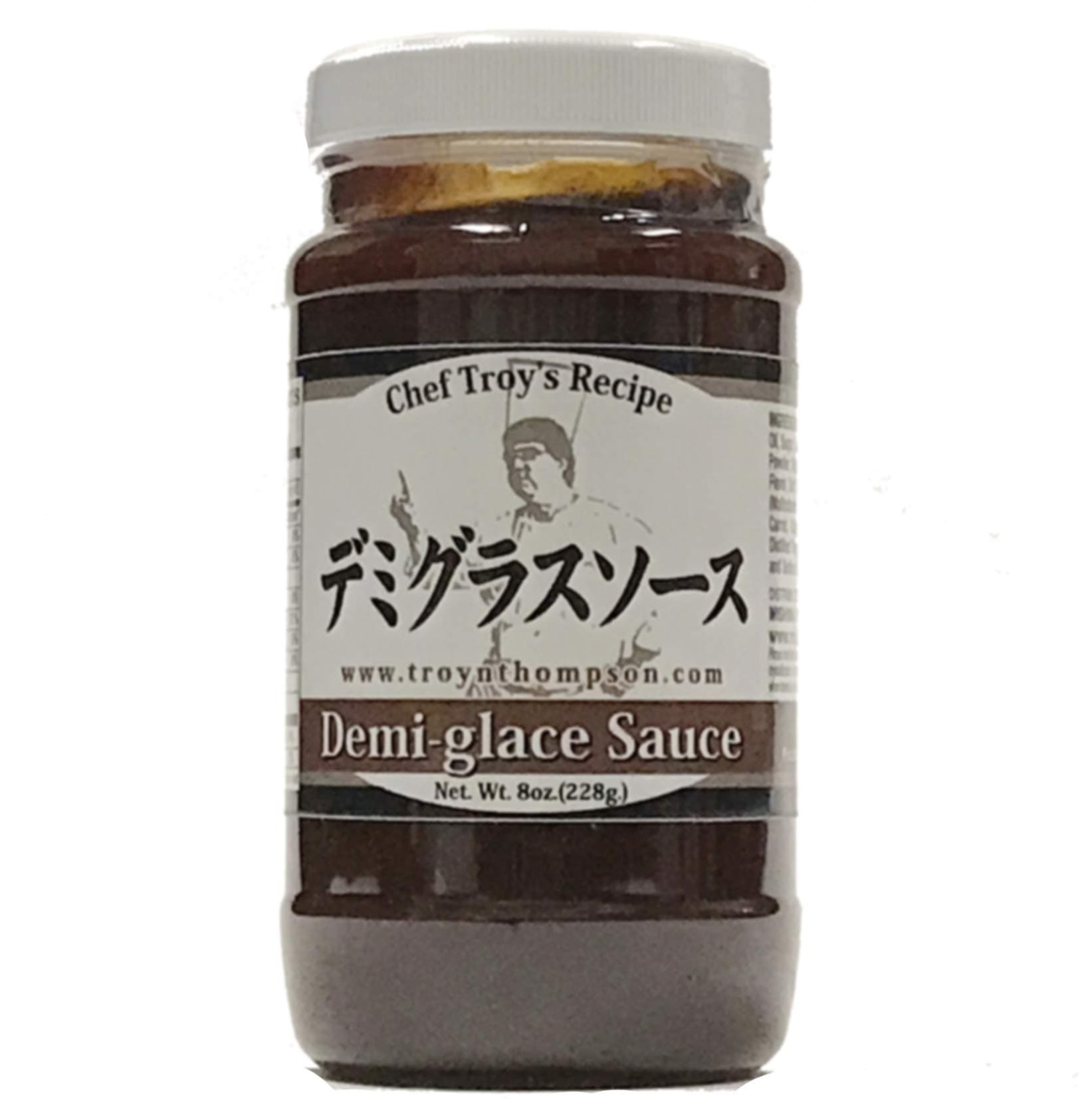 Japanese Style Demi-Glace Sauce (Chef Troy's Recipe) - 8 oz | Pack of 1