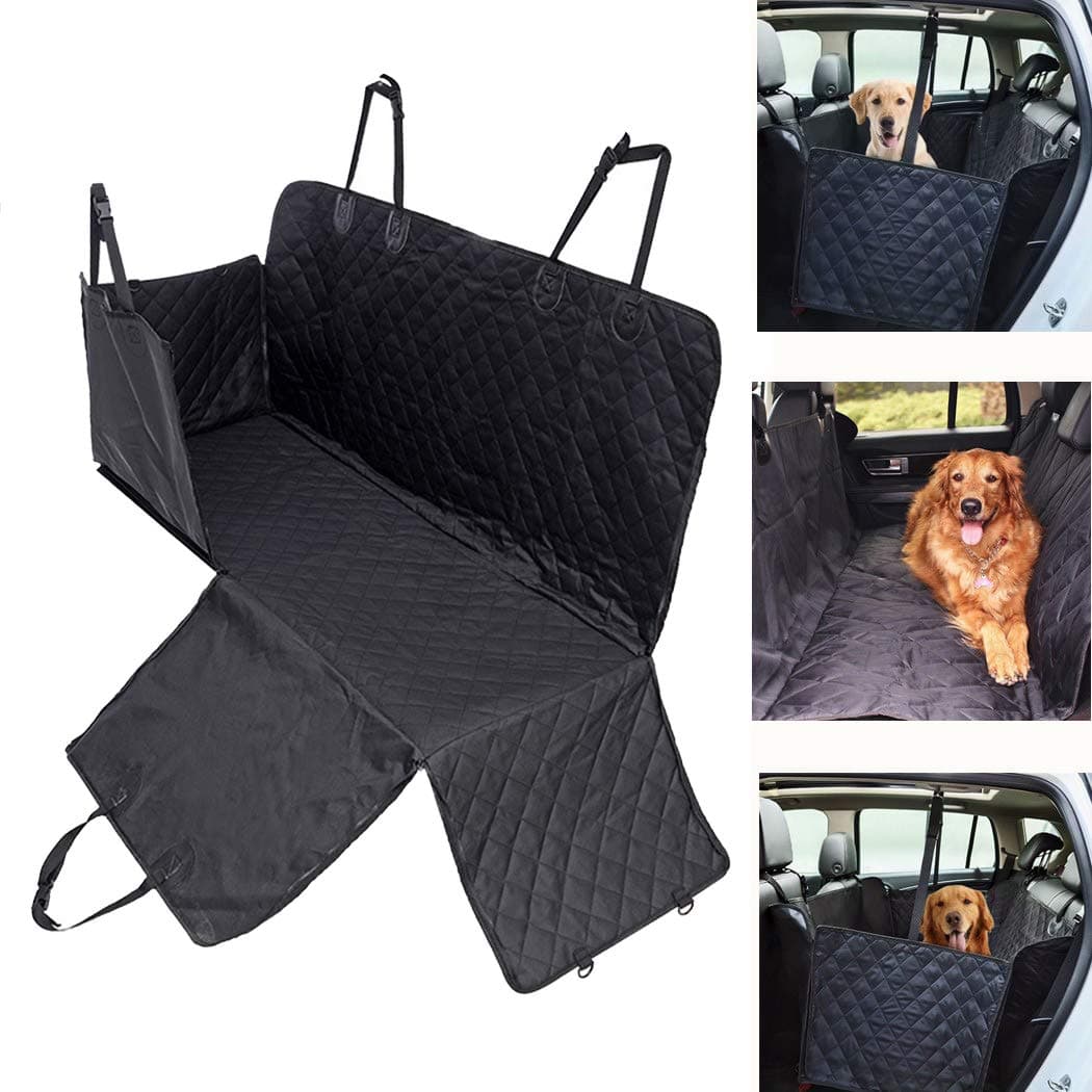 LOSY PET Dog Seat Covers Car Seat Hammock Convertible Waterproof Nonslip Backing Padded with 2 Straps for Most type of vehicles Cars,Size 57 * 51 inch