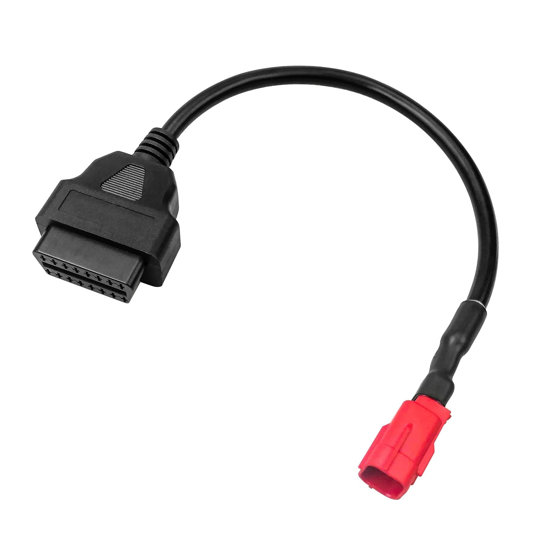 OBD2 Adapter Cable for Moto Guzzi Piaggio Vespa Milan Yamaha Harley Davidson and More, 6 Pin Motorcycle Wiring Adapter Plug Cable