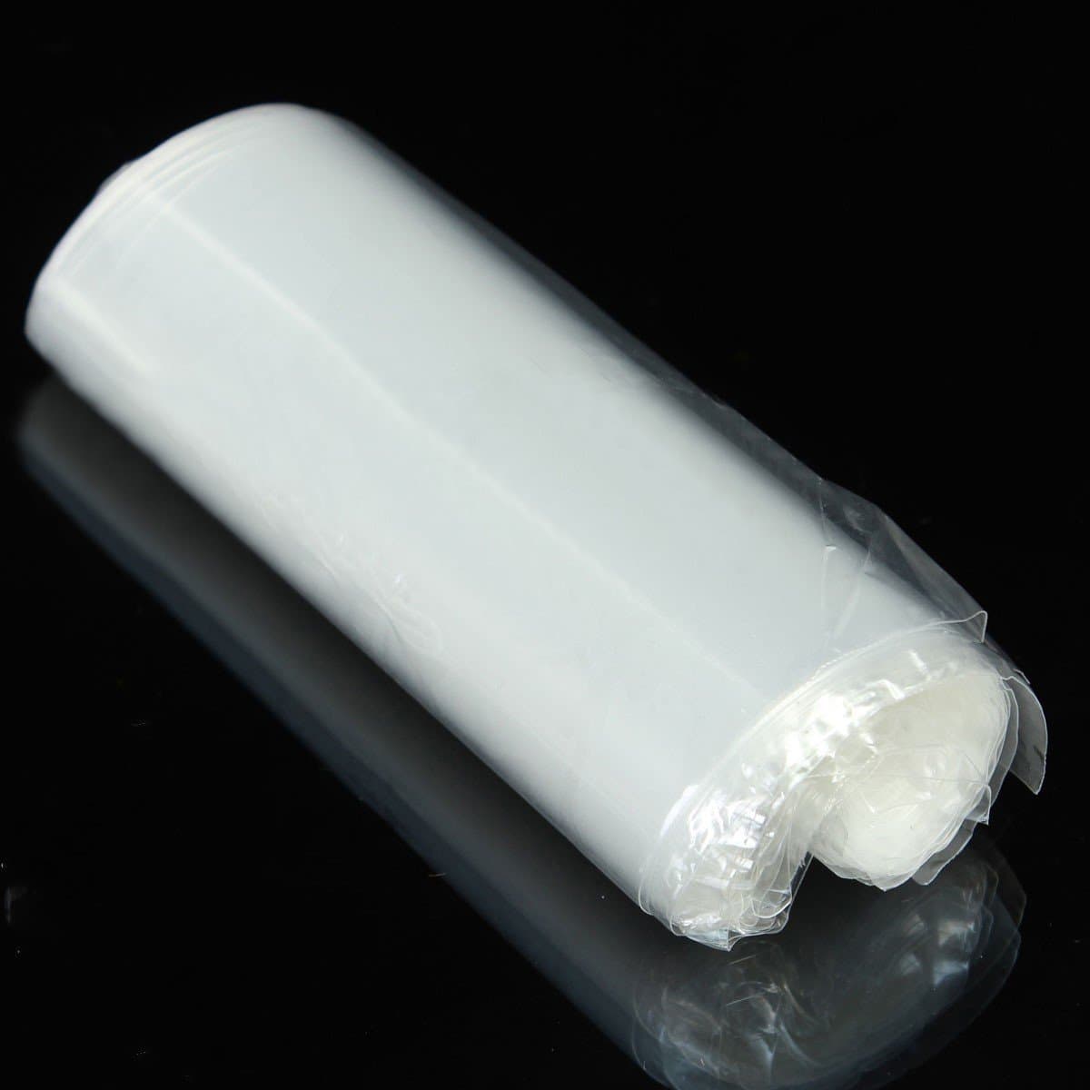 skycabin 100 PCS 8'' X 12'' Clear POF Wrap Bags Heat Shrink Film Flat Bag for Soap Bath Bombs