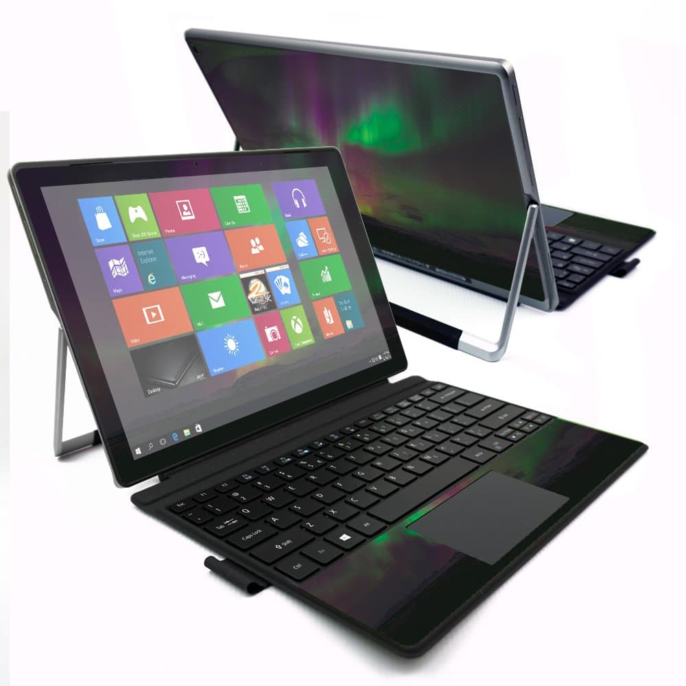 MightySkins Skin Compatible with Acer Switch Alpha 12"- Aurora Borealis | Protective, Durable, and Unique Vinyl Decal wrap Cover | Easy to Apply, Remove, and Change Styles | Made in The USA