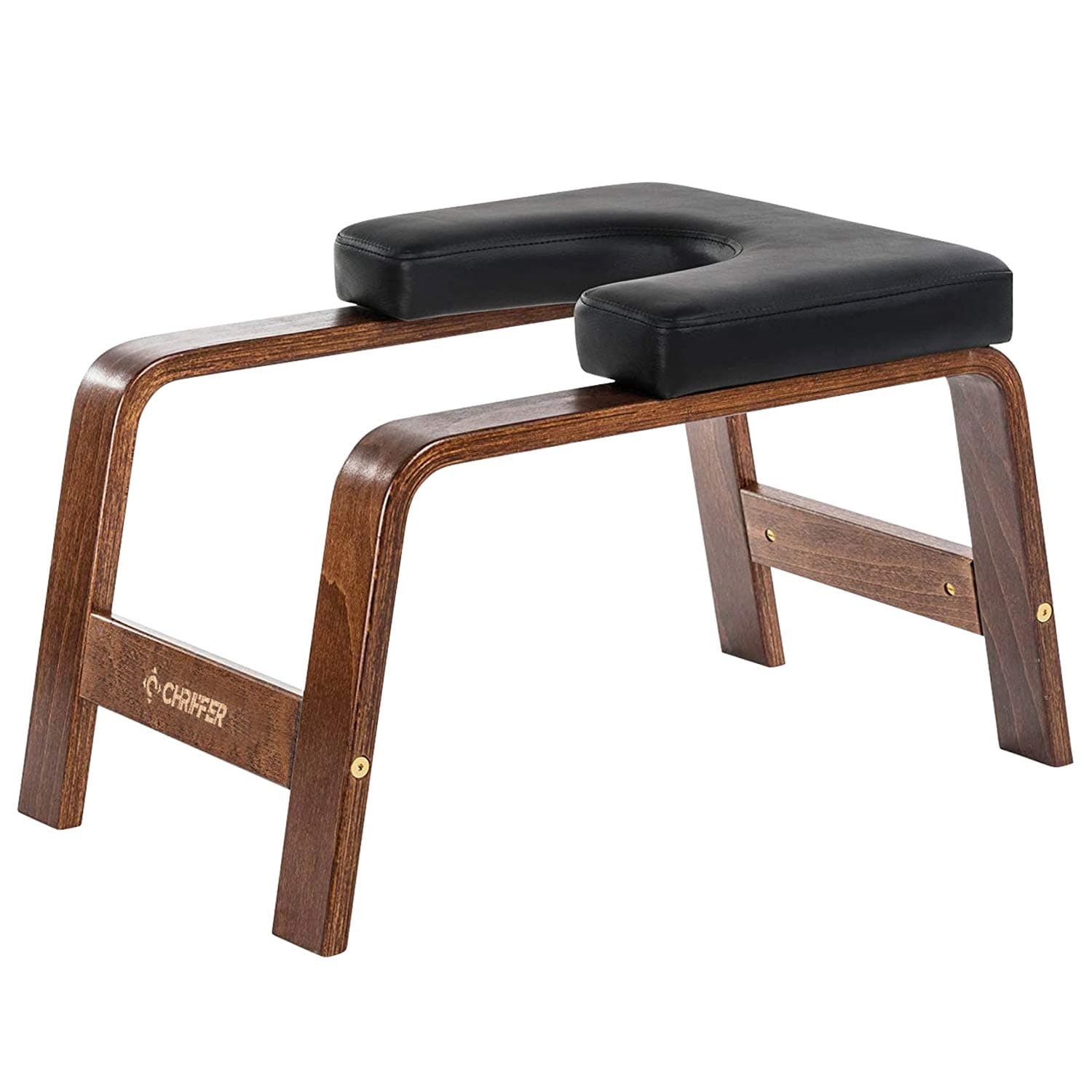 Yoga Headstand Bench Turn Your Yoga Upside Down, Inversion Chair Trainer Safely & Easily - Black