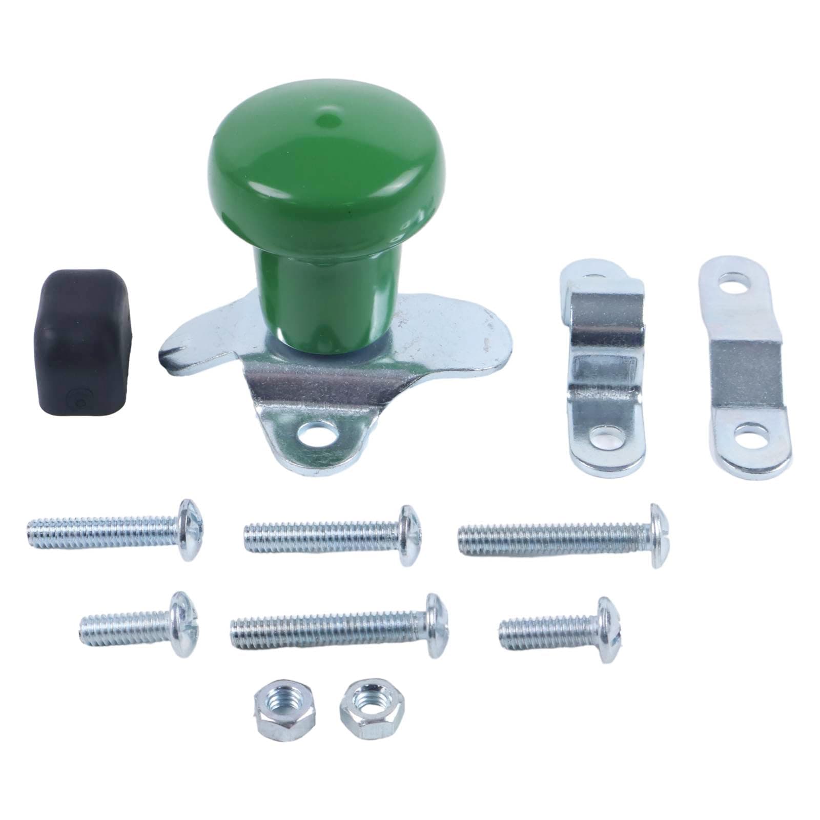 Steering Wheel Spinner Knob with Rubber Sleeve WSV121G Fit for John Deere TY16330 PM00966 and Many Other Steering Wheels