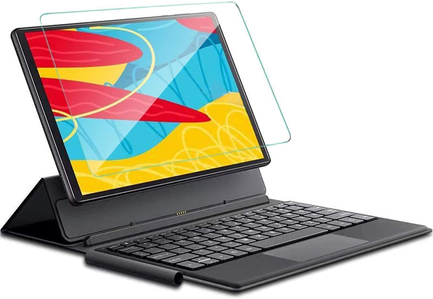 ZONKO D106 Tablet 10 inch Screen Protector Tempered Glass Film [ Case Friendly ] Protective Film Screen Protector for ZONKO 10.1 inch Tablet 2024 Newest, Clear